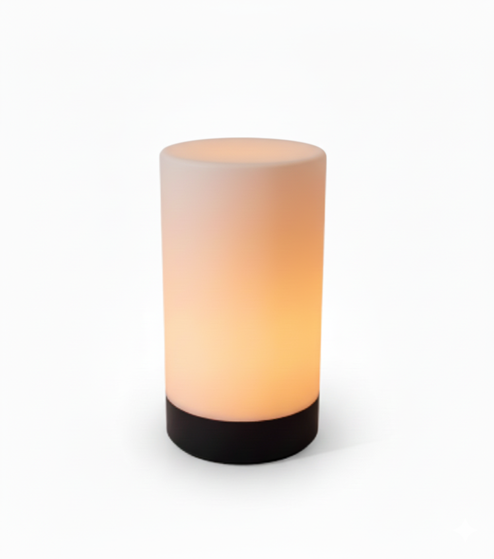 Minima – Pure Minimalist Cylinder Lamp STL File