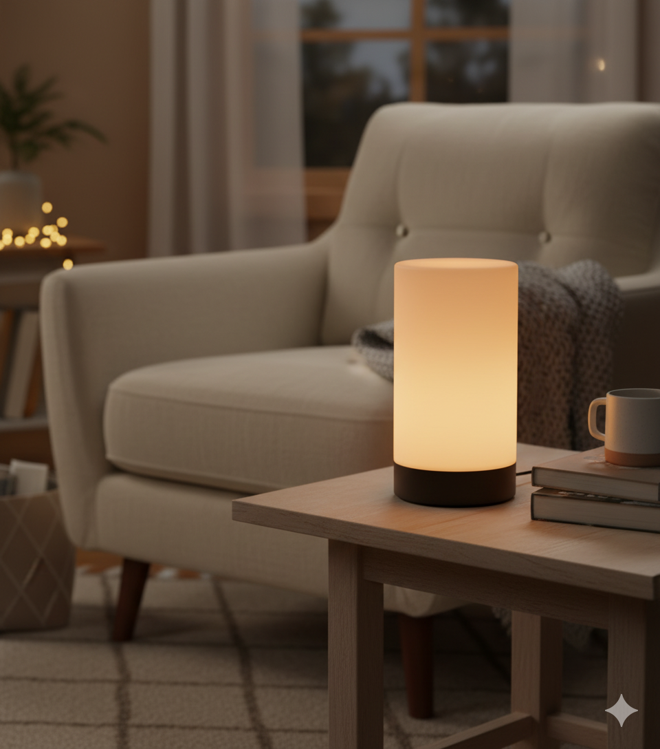 Minima – Pure Minimalist Cylinder Lamp STL File