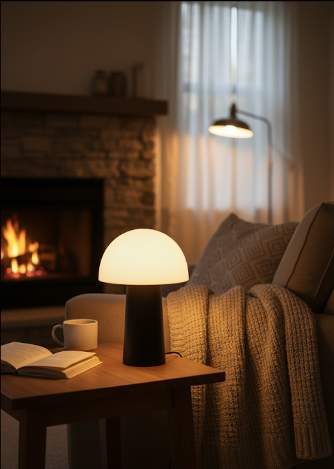 LunaPod – Modern Minimalist Desk Lamp STL File