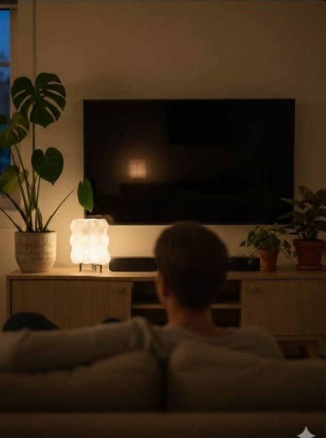 Ripple Light - Cozy Home Decor Lamp STL File