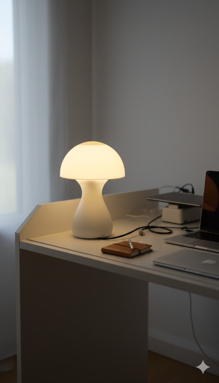 The "Mashroom Glow" Lamp | Printable Home Decor STL File